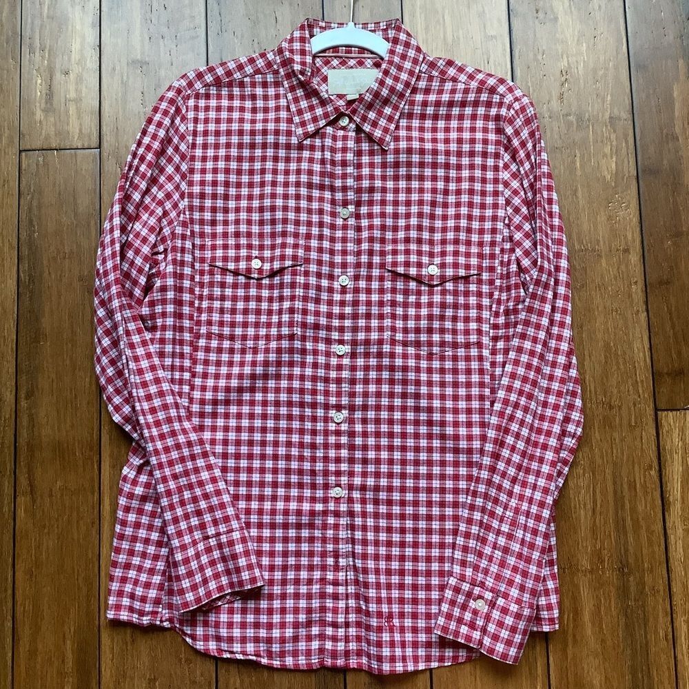 Banana Republic Soft‎ Wash Flannel Button Down 🍁🍃🍁🍂